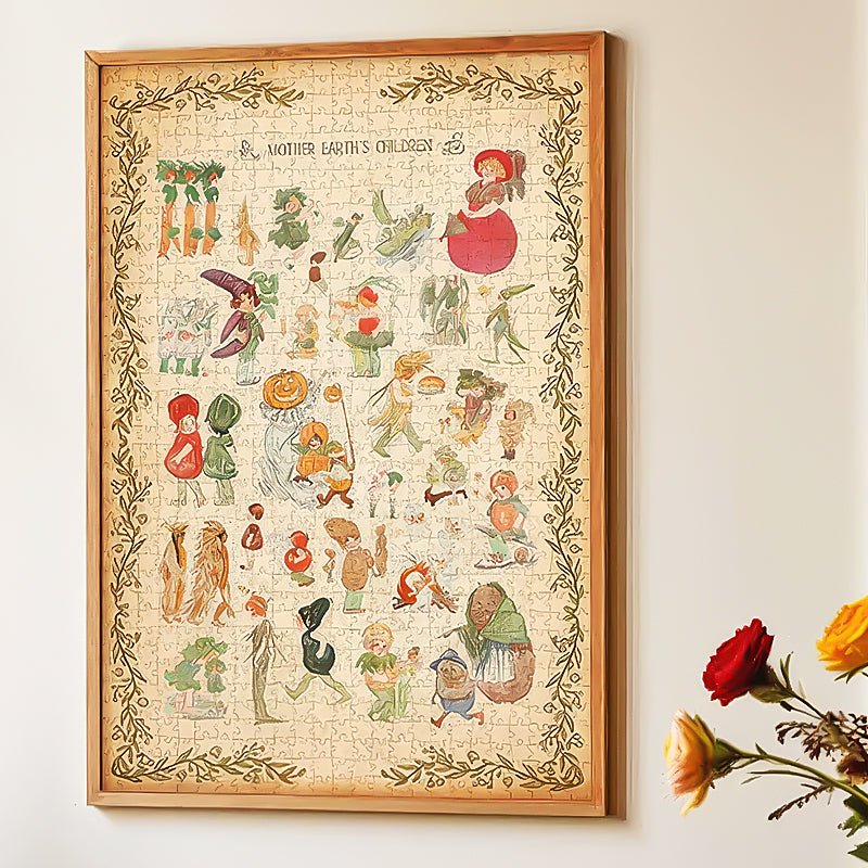 Vegetable Fairy | TKX | 1000 Piece Puzzle | Jigsaw Puzzle - Mystery Matrix