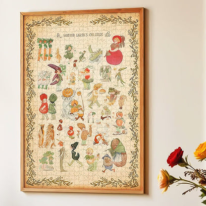 Vegetable Fairy | TKX | 1000 Piece Puzzle | Jigsaw Puzzle - Mystery Matrix