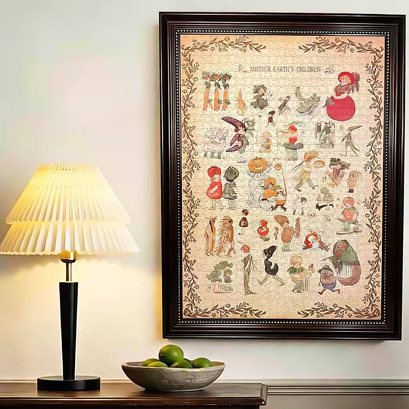 Vegetable Fairy | TKX | 1000 Piece Puzzle | Jigsaw Puzzle - Mystery Matrix