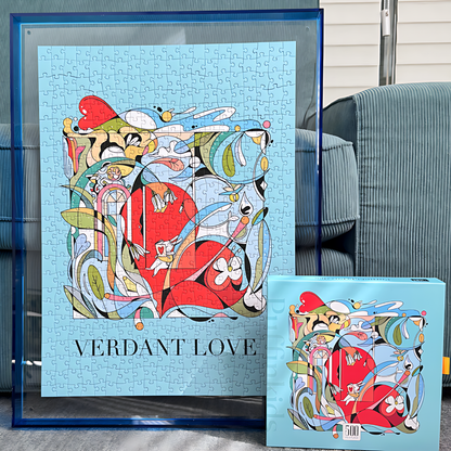 Verdant Love | Puffinkids | 1000 Piece Puzzle | Jigsaw Puzzle - Mystery Matrix