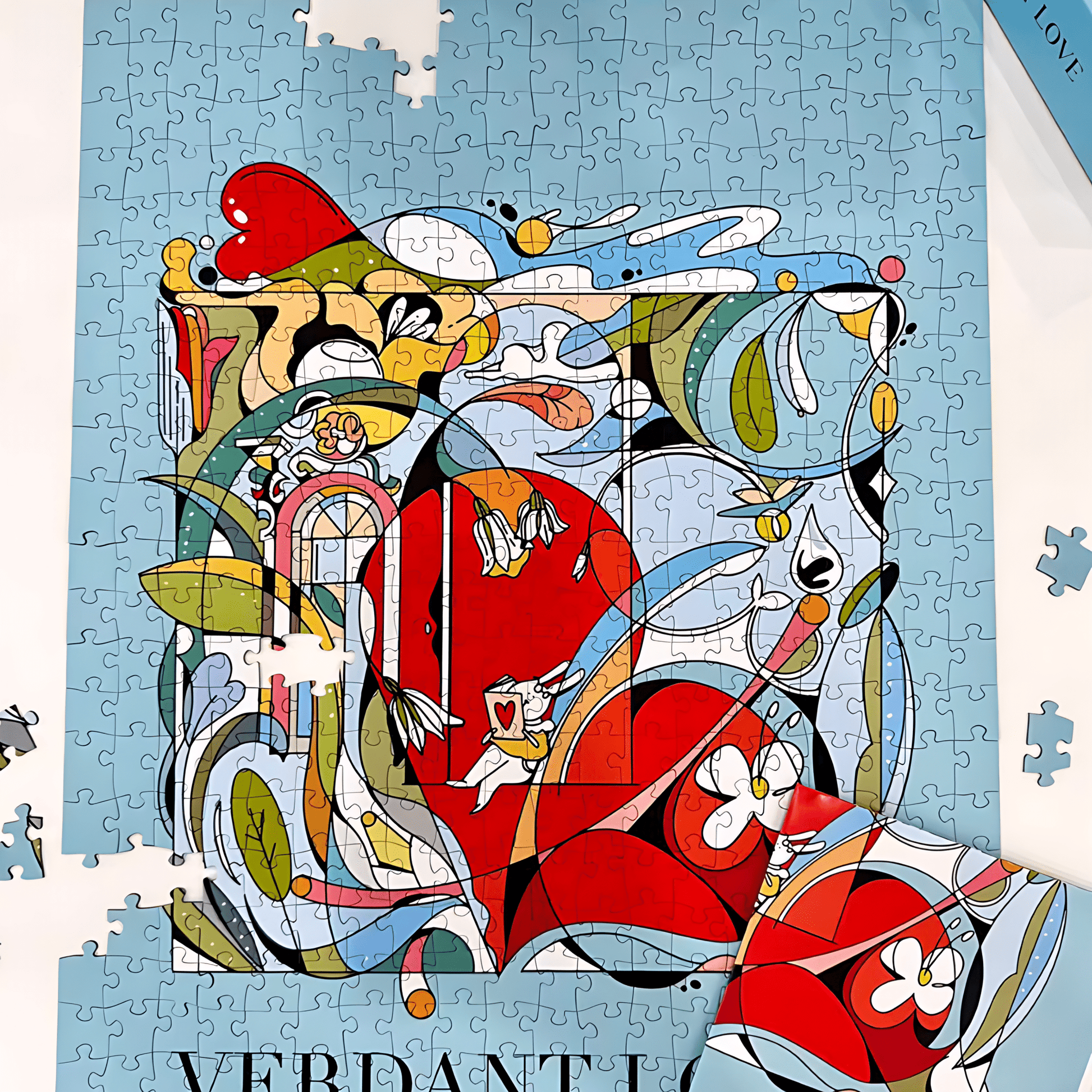 Verdant Love | Puffinkids | 1000 Piece Puzzle | Jigsaw Puzzle - Mystery Matrix