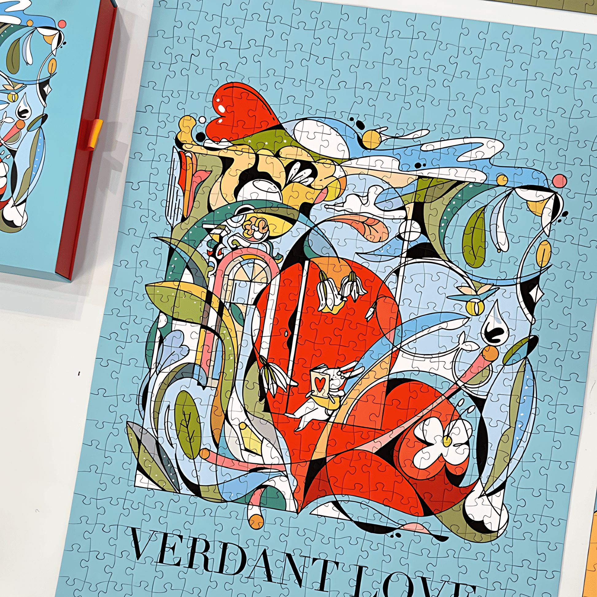 Verdant Love | Puffinkids | 1000 Piece Puzzle | Jigsaw Puzzle - Mystery Matrix