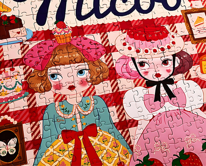 Vintage Girls | Kessing | 500 Piece Puzzle | Jigsaw Puzzle - Mystery Matrix