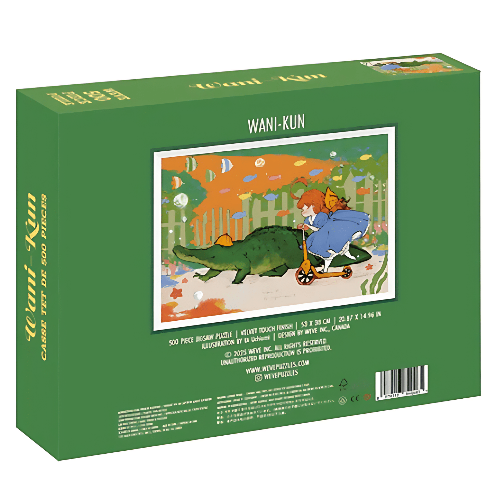 Wani-Kun | WEVE | 500 Piece Puzzle | Jigsaw Puzzle - Mystery Matrix