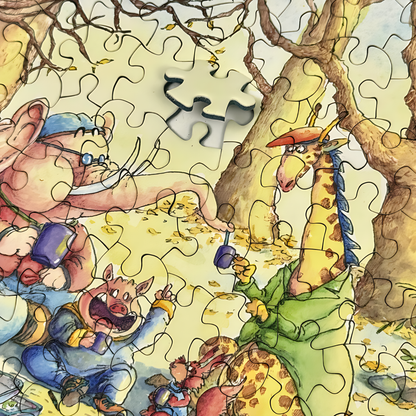 Wedding Storybook | Puffinkids | 6 in 1 Mini Puzzle Book Set | Jigsaw Puzzle - Mystery Matrix