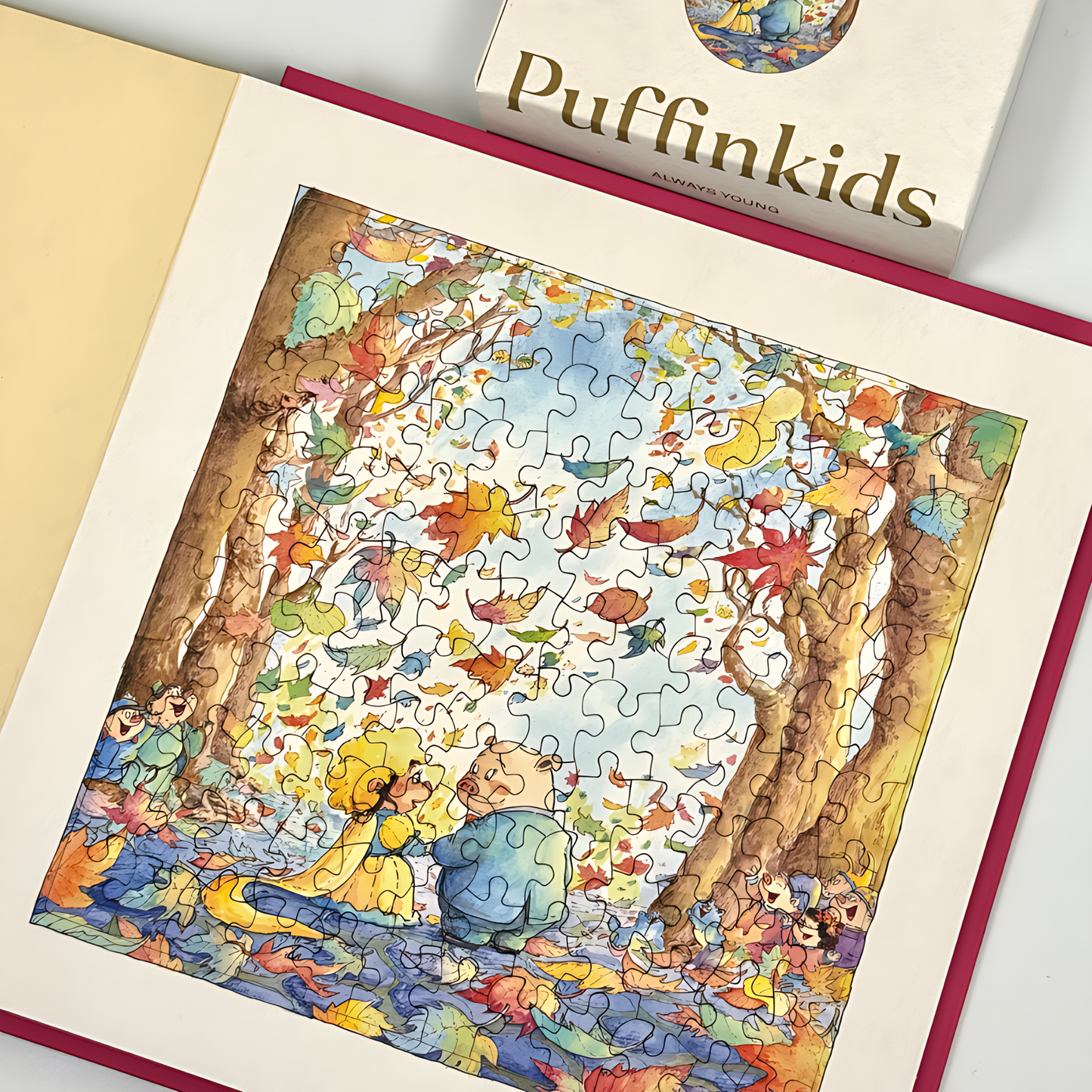Wedding Storybook | Puffinkids | 6 in 1 Mini Puzzle Book Set | Jigsaw Puzzle - Mystery Matrix