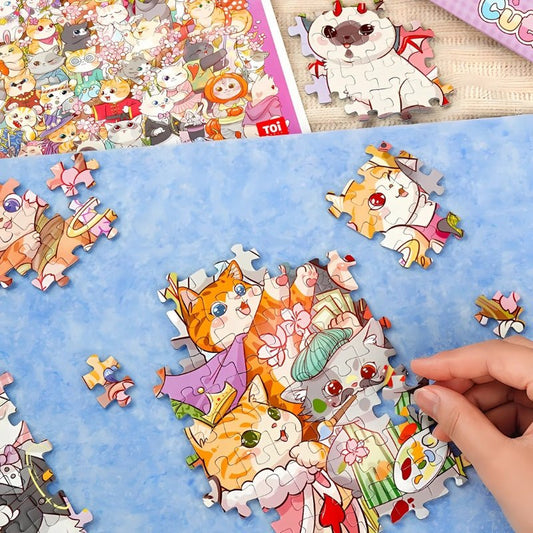 Whisker Wonderland | TOI | 1000 Piece Puzzle | Jigsaw Puzzle - Mystery Matrix