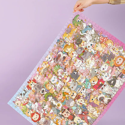 Whisker Wonderland | TOI | 1000 Piece Puzzle | Jigsaw Puzzle - Mystery Matrix