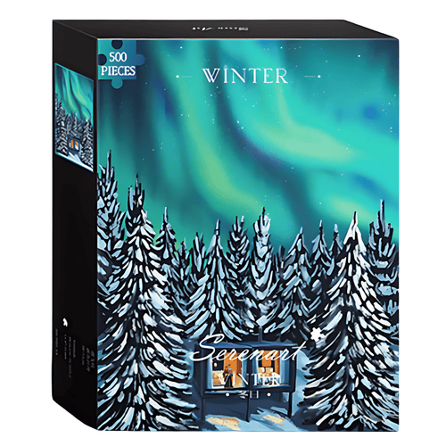 Winter | Seren Art | 500 Piece Puzzle | Jigsaw Puzzle - Mystery Matrix