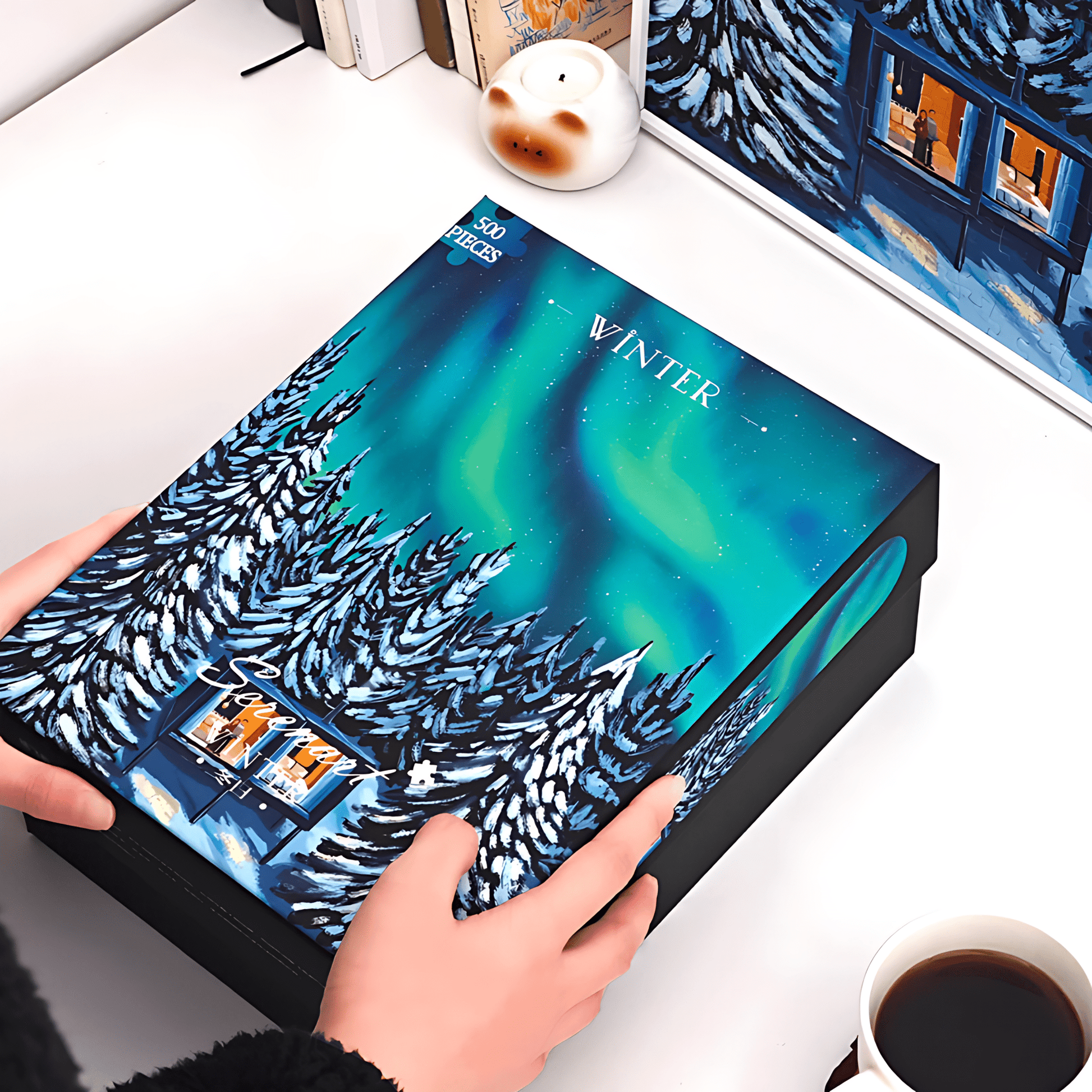 Winter | Seren Art | 500 Piece Puzzle | Jigsaw Puzzle - Mystery Matrix
