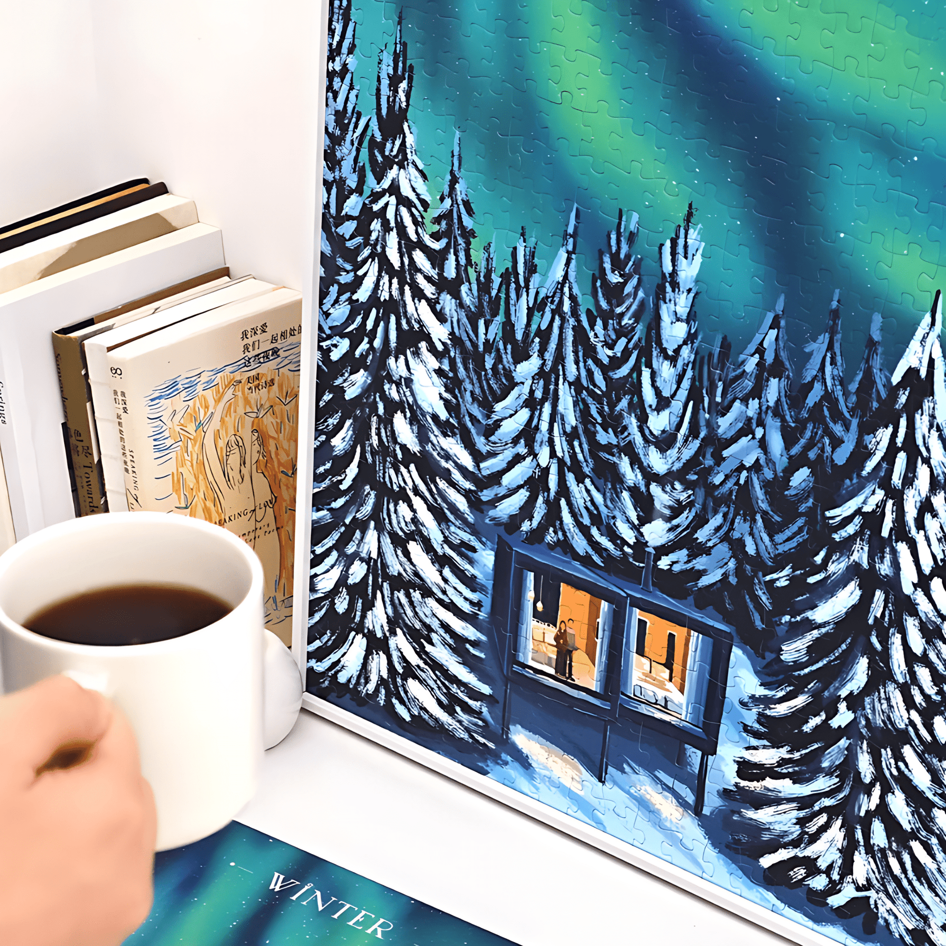 Winter | Seren Art | 500 Piece Puzzle | Jigsaw Puzzle - Mystery Matrix