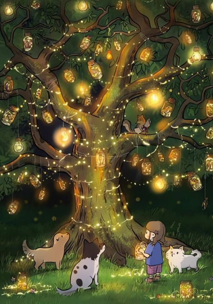 Wish Tree | Botop | 1000 Piece Puzzle | Jigsaw Puzzle - Mystery Matrix