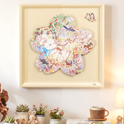 Woven Dream | TOI | Irregular Puzzle Piece | Wooden Puzzle with Frame - Mystery Matrix