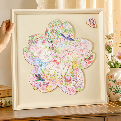 Woven Dream | TOI | Irregular Puzzle Piece | Wooden Puzzle with Frame - Mystery Matrix