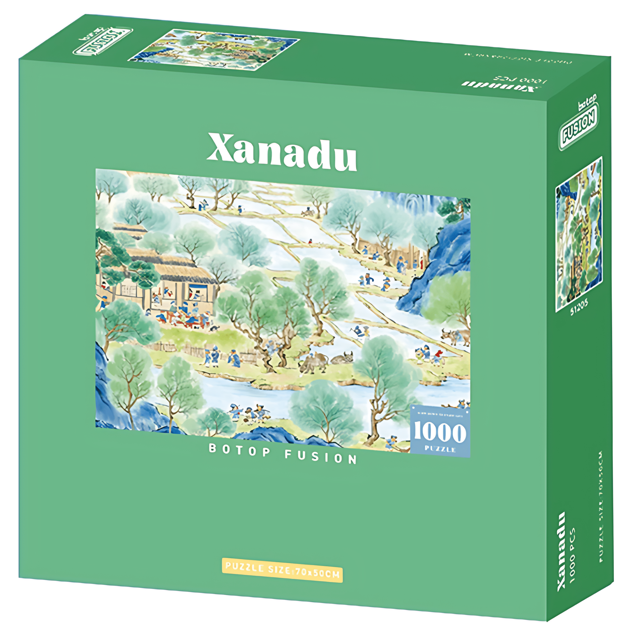 Xanadu | Botop Fusion | 1000 Piece Puzzle | Jigsaw Puzzle – Mystery Matrix