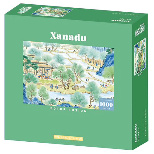 Xanadu | Botop Fusion | 1000 Piece Puzzle | Jigsaw Puzzle - Mystery Matrix