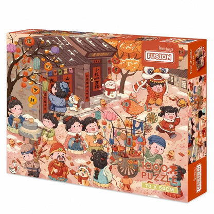 Year of Snake | Botop | 1000 Piece Puzzle | Jigsaw Puzzle - Mystery Matrix