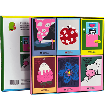Zealot | Puffinkids | 6 in 1 Mini Puzzle | Jigsaw Puzzle - Mystery Matrix